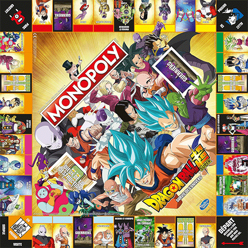 Monopoly Dragon Ball Super - Gioco da tavolo - Hasbro | 40cm x 5cm x 27cm