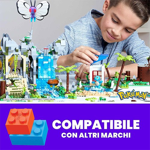 Pokémon Jungle Voyage: Spedizione nella Giungla - Mega | 44cm x 8,5cm x 32,5cm