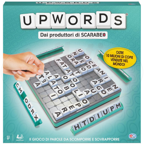 UPWORDS – Gioco di Parole in Scatola - Editrice Giochi | 5cm x 27cm x 27cm