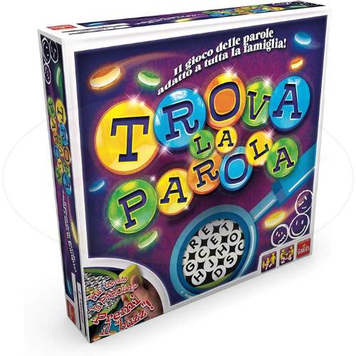 Trova la Parola - Gioco Educativo e Divertente per Famiglie - Goliath | 26,5cm x 5,5cm x 26,5cm
