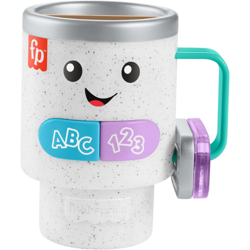 Tazza per la Colazione Fisher-Price: Impara Giocando con Musica e Numeri | 6-36 Mesi