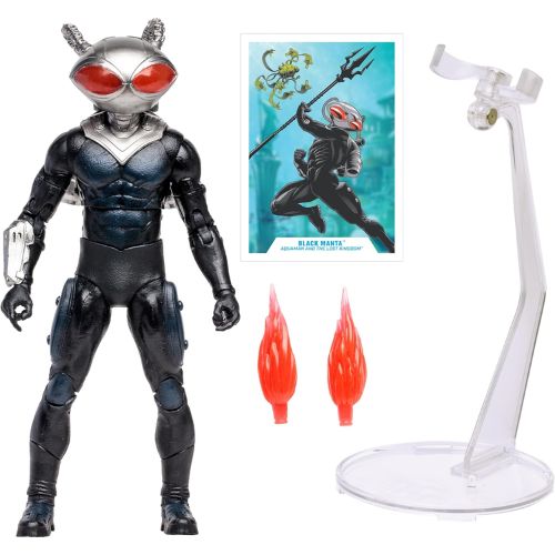 Action Figure di Black Manta – Collezione Aquaman e il Regno Perduto