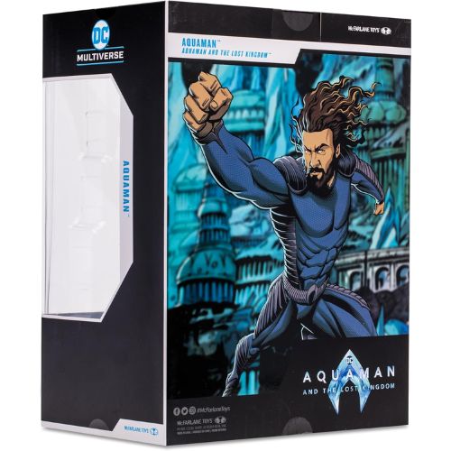 Aquaman e Il Re Perduto: Action Figure da Collezione con Tuta Stealth