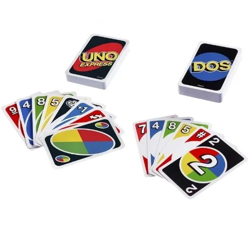 UNO e DOS Express – Giochi di Carte Veloci e Portatili