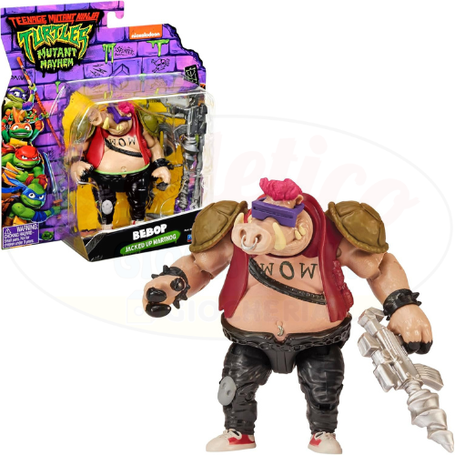 Ninja Turtles Mutant Mayhem: Action Figures Esclusive - Playmates Toys | 6,5cm x 4,5cm x 12cm