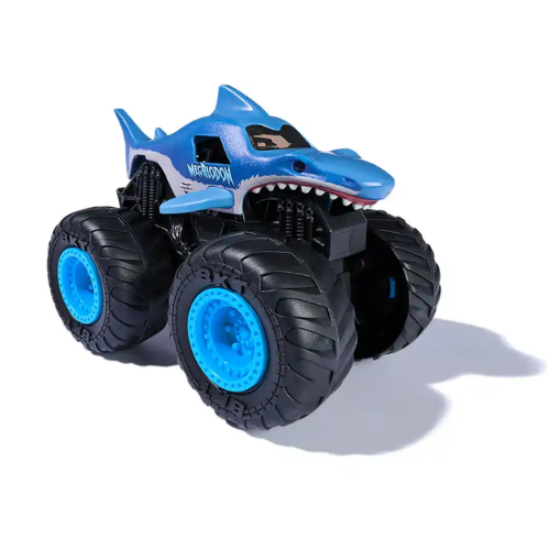 Monster Jam con luci e suoni - Grave Digger o Megalodon - Spin Master | 23cm x 14cm x 15cm