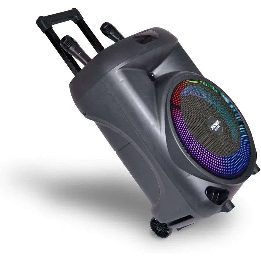 Trolley Karaoke con 2 Microfoni Wireless – Bontempi