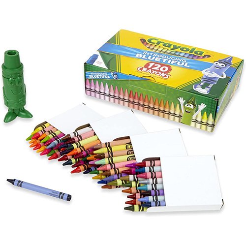 Set 120 pastelli a cera – Crayola | 23cm x 6,5cm x 13,5cm