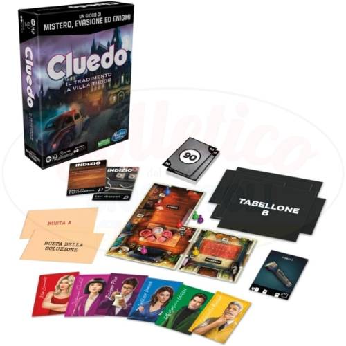 Cluedo Escape - Tradimento a Villa Tudor | Risolvi il Mistero!