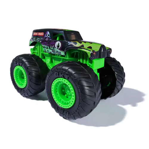 Monster Jam con luci e suoni - Grave Digger o Megalodon - Spin Master | 23cm x 14cm x 15cm
