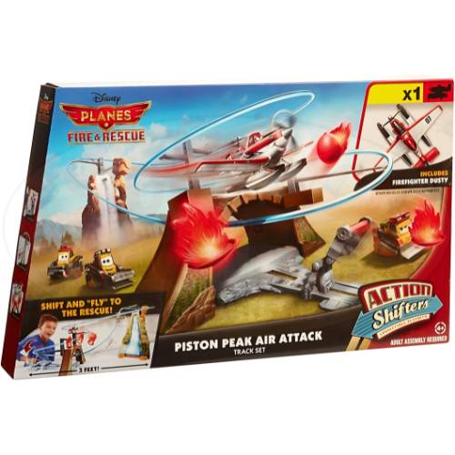 Disney Planes playset Attacco dall'Alto a Piston Peak - Mattel | 50cm x 7cm x 30cm