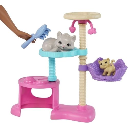 Barbie e Gattini - Playset Giochi dei Cuccioli