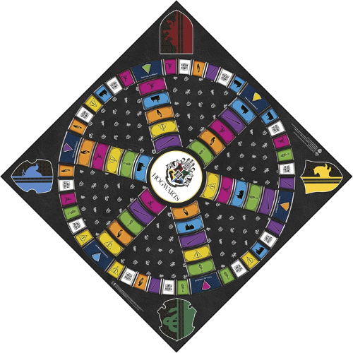 Trivial Pursuit Harry Potter | Scopri il Magico Gioco da Tavolo - Winning Moves | 26,7cm x 26,7cm x 8,6cm