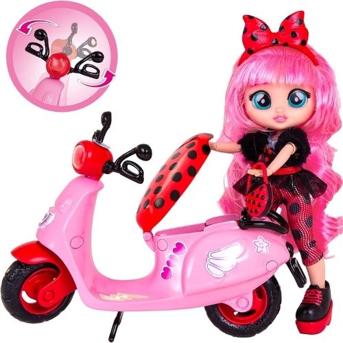 Bambola Lady con Scooter e Accessori | Playset BFF Top