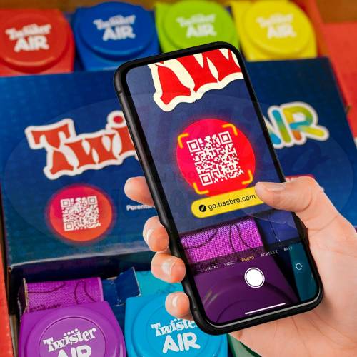 Gioco Twister Air con Realtà Aumentata | Gioco Attivo per Feste e Famiglie