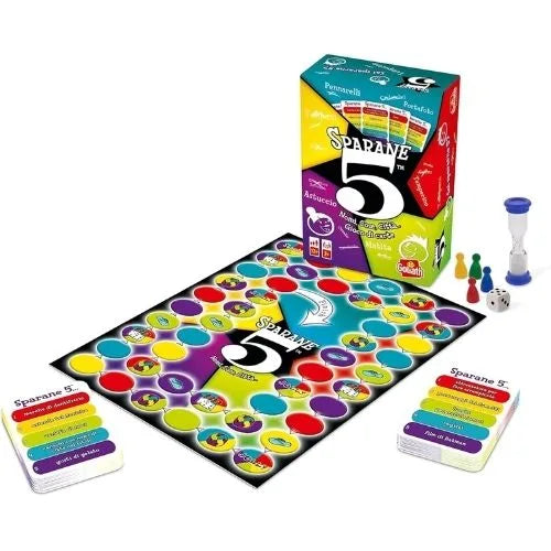 Sparane 5 – Gioco da Tavolo di domande - Goliath | 11cm x 5cm x 16cm