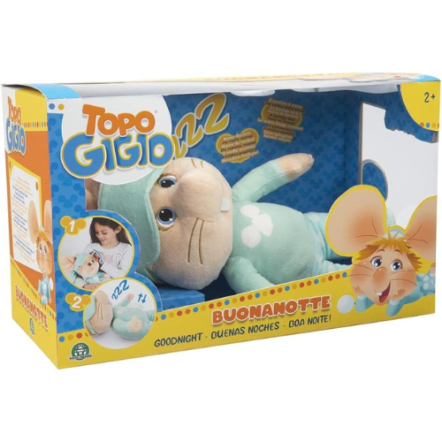 Peluche Interattivo Topo Gigio Buonanotte: Il Compagno Perfetto per la Nanna dei Bambini