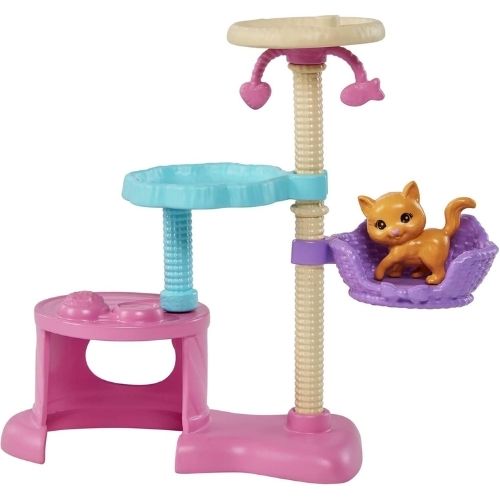 Barbie e Gattini - Playset Giochi dei Cuccioli