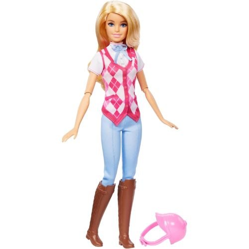 Barbie Malibu Equitazione – Bambola con Outfit e Accessori della Serie Netflix - Mattel | 8cm x 4cm x 30cm