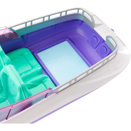 Barbie Playset Sirene con Bambole Malibu e Brooklyn e Barca 46 cm - Mattel