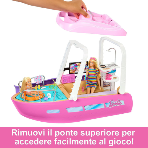 Barbie Dream Boat (HJV37): Il playset perfetto per le avventure in mare!