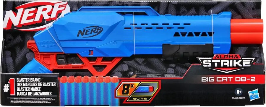 Nerf Alpha Strike Big Cat DB-2 - Hasbro | 51cm x 5cm x 20cm