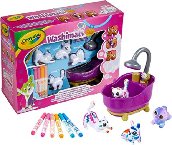 Crayola Washimals Pets: Cuccioli da Colorare e Lavare