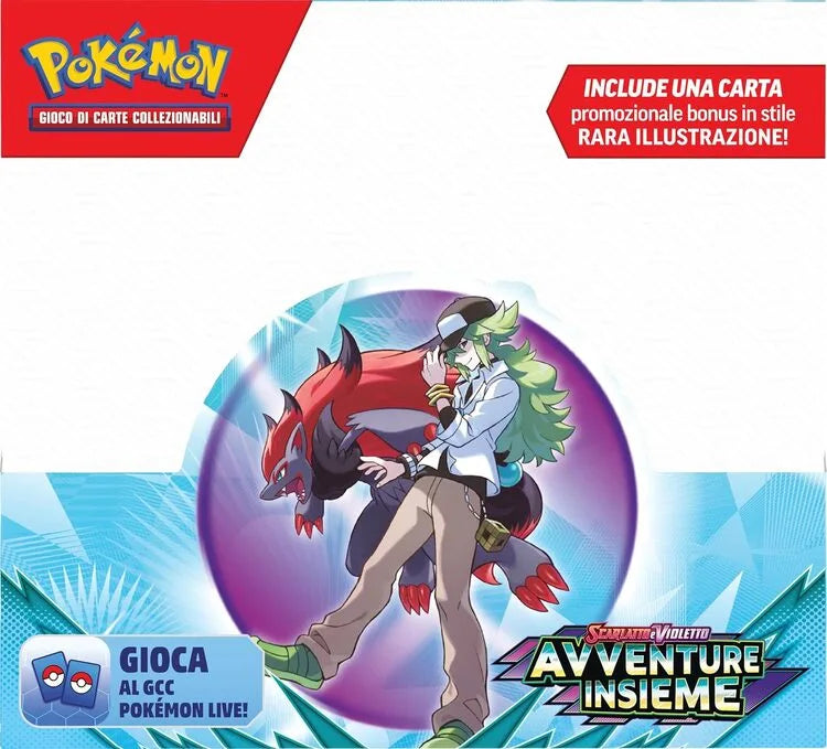 Booster box Avventure Insieme - Pokémon TCG | 13,5cm x 7cm x 12cm
