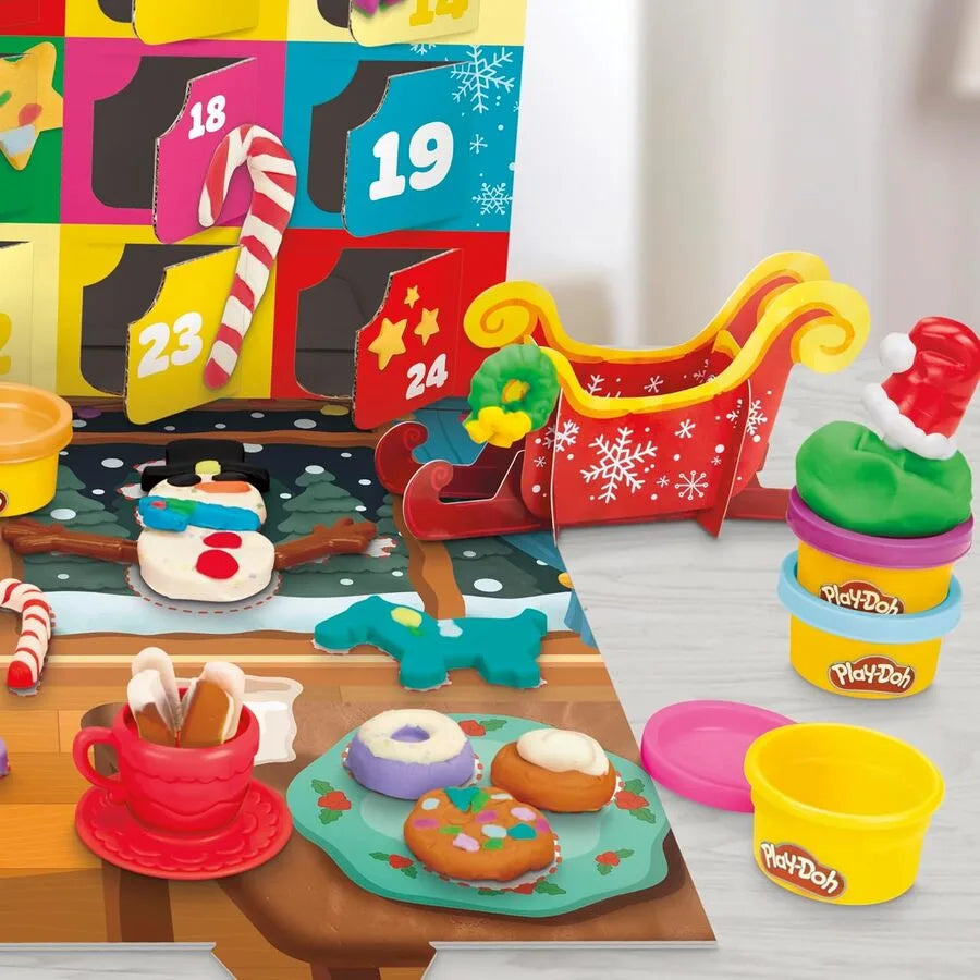 Calendario Avvento PlayDoh – Hasbro | 38cm x 6,5cm x 33cm
