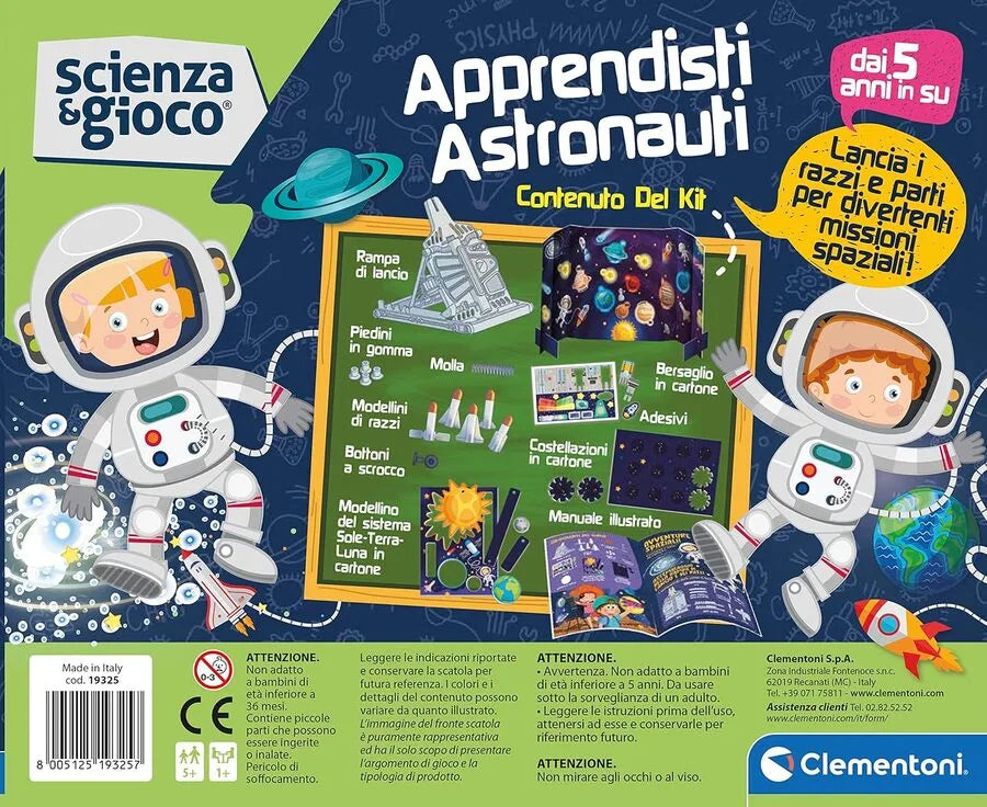 Scienza e Gioco Lab – Apprendisti Astronauti - Clementoni | 31,8cm x 7cm x 26cm