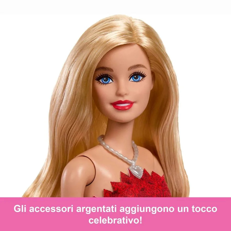 Barbie Anniversario Mattel 80° – Bambola 30cm - Mattel | 8cm x 4cm x 30cm