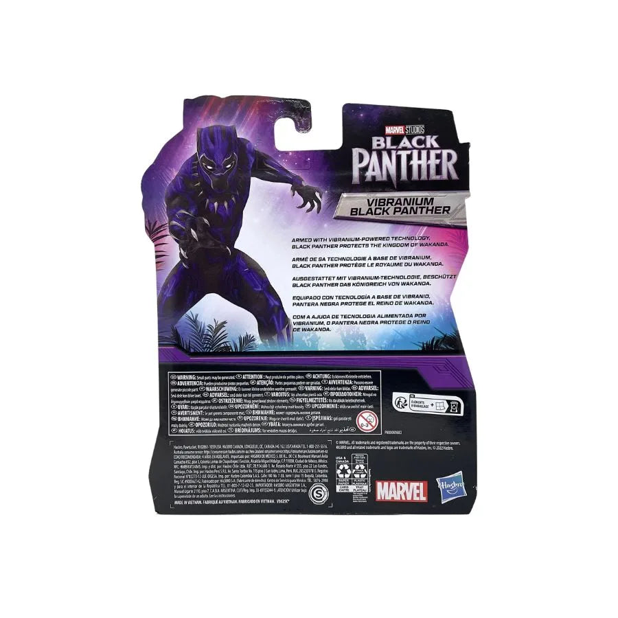 Black Panther Action figure 15cm - Marvel - Hasbro | 10cm x 3,5cm x 15cm