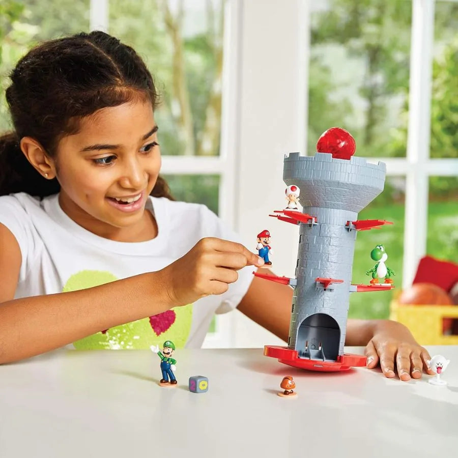 Blow Up! Shaky Tower – Super Mario - EPOCH Games | 25,5cm x 10cm x 25cm