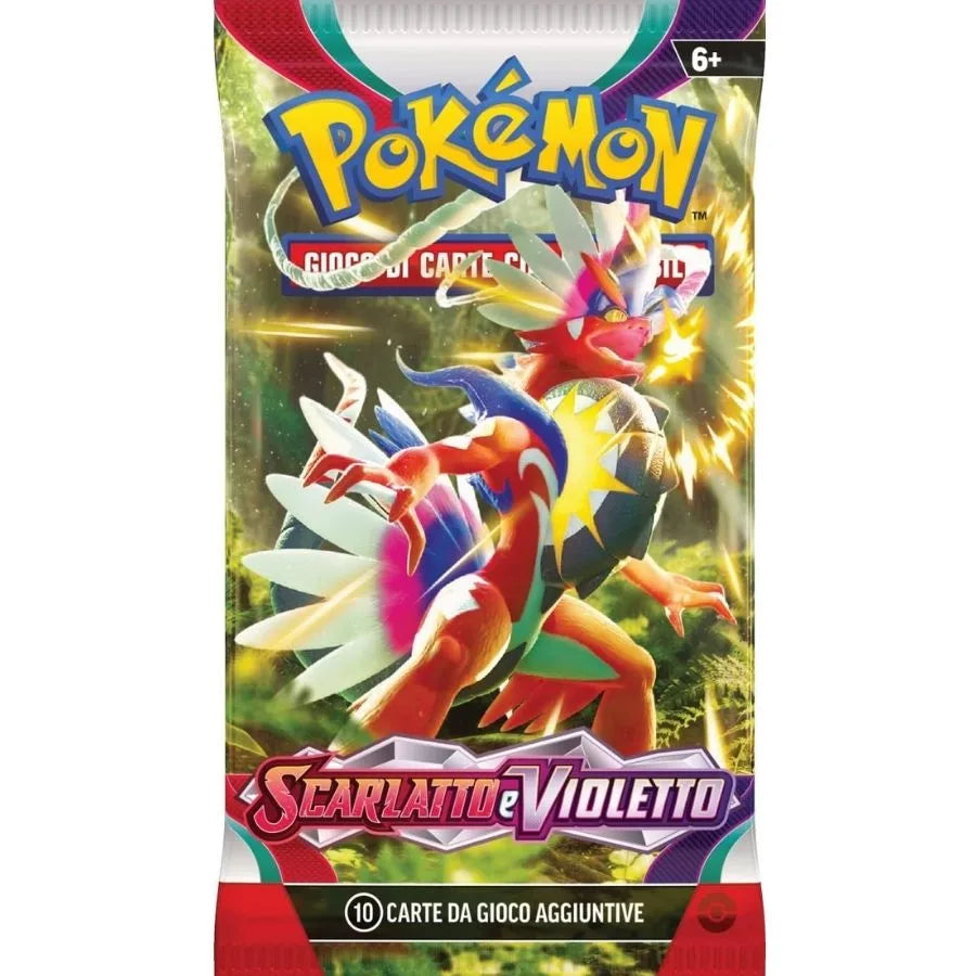 Booster Box Scarlatto e Violetto - Pokémon TCG | 13,5cm x 7,5cm x 12cm