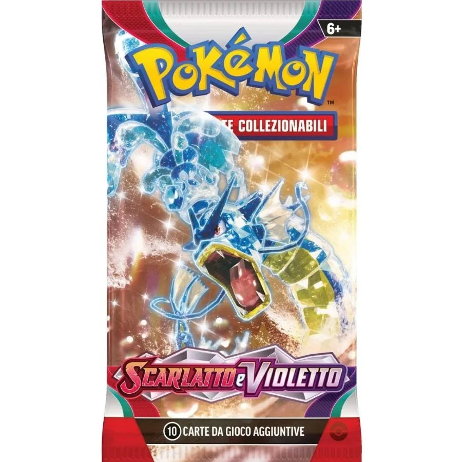 Booster Box Scarlatto e Violetto - Pokémon TCG | 13,5cm x 7,5cm x 12cm