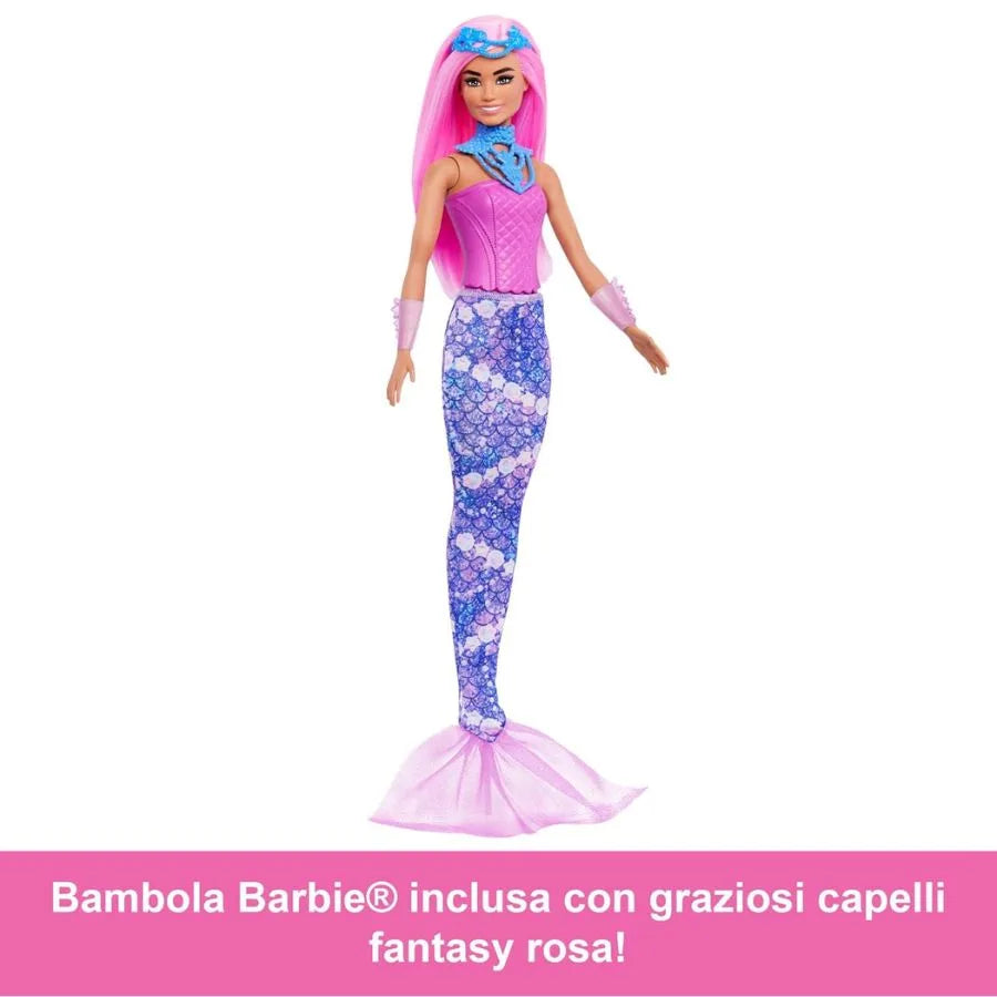 Calendario Avvento Barbie – Bambola Trasformabile e 24 Sorprese - Mattel | 45cm x 6cm x 32cm