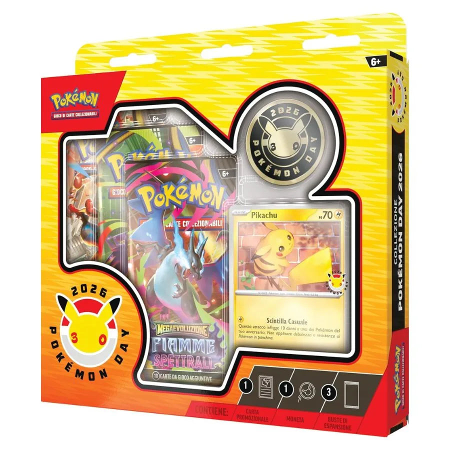 Collezione Giorno Pokémon 2026 - Pokémon TCG | 20cm x 3,5cm x 19cm