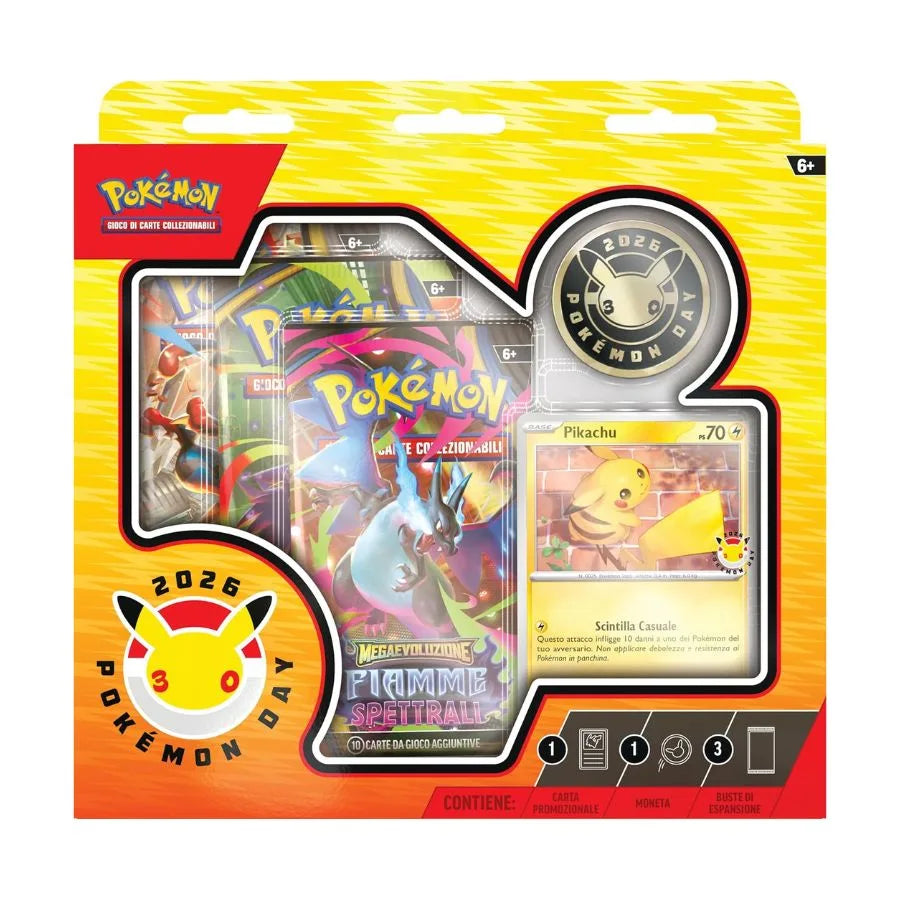 Collezione Giorno Pokémon 2026 - Pokémon TCG | 20cm x 3,5cm x 19cm