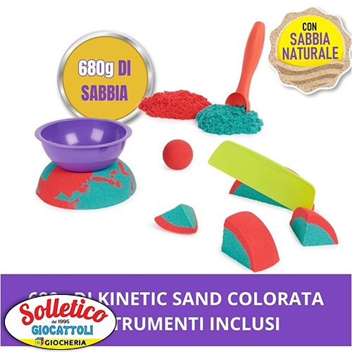 Kinetic Sand - Mold n' Flow: Scatena la Fantasia dei Bambini con la Sabbia Magica!