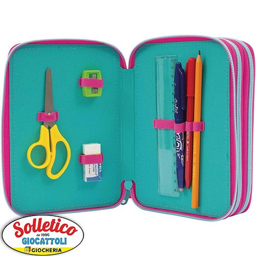 Astuccio 3 Zip Pandastic - GoPop: Il compagno di avventure perfetto per la tua scuola!