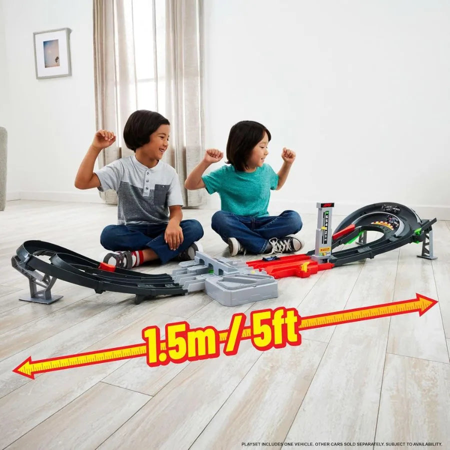 Hot Wheels F1 Grand Prix Circuit – Hot Wheels Racing - Mattel | 71cm x 11cm x 33cm