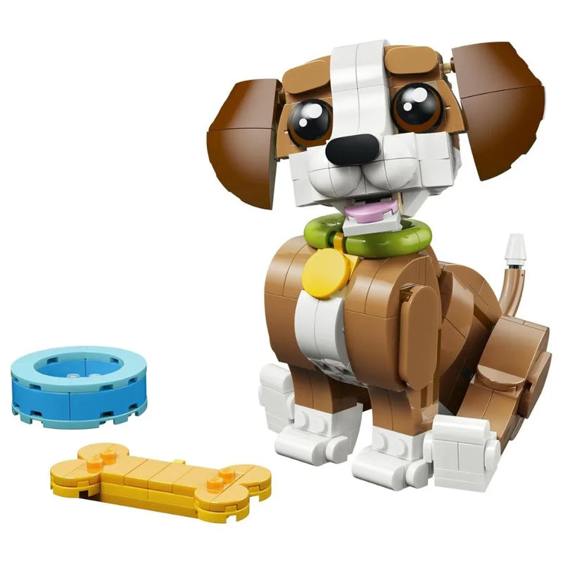 LEGO Cagnolino Giocoso – LEGO Creator 3 in 1 Adorabili Animali | 26cm x 19cm x 6cm