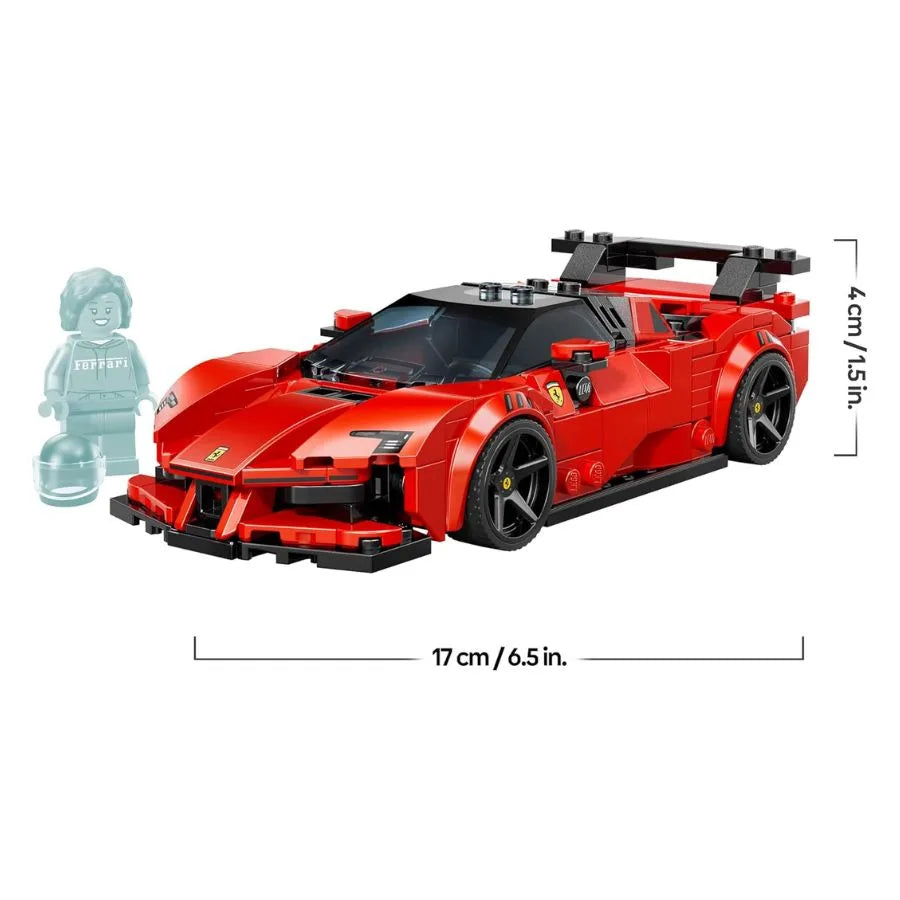 LEGO Ferrari SF90 XX - Serie Speed Champions – 77254 | 26cm x 14cm x 6cm