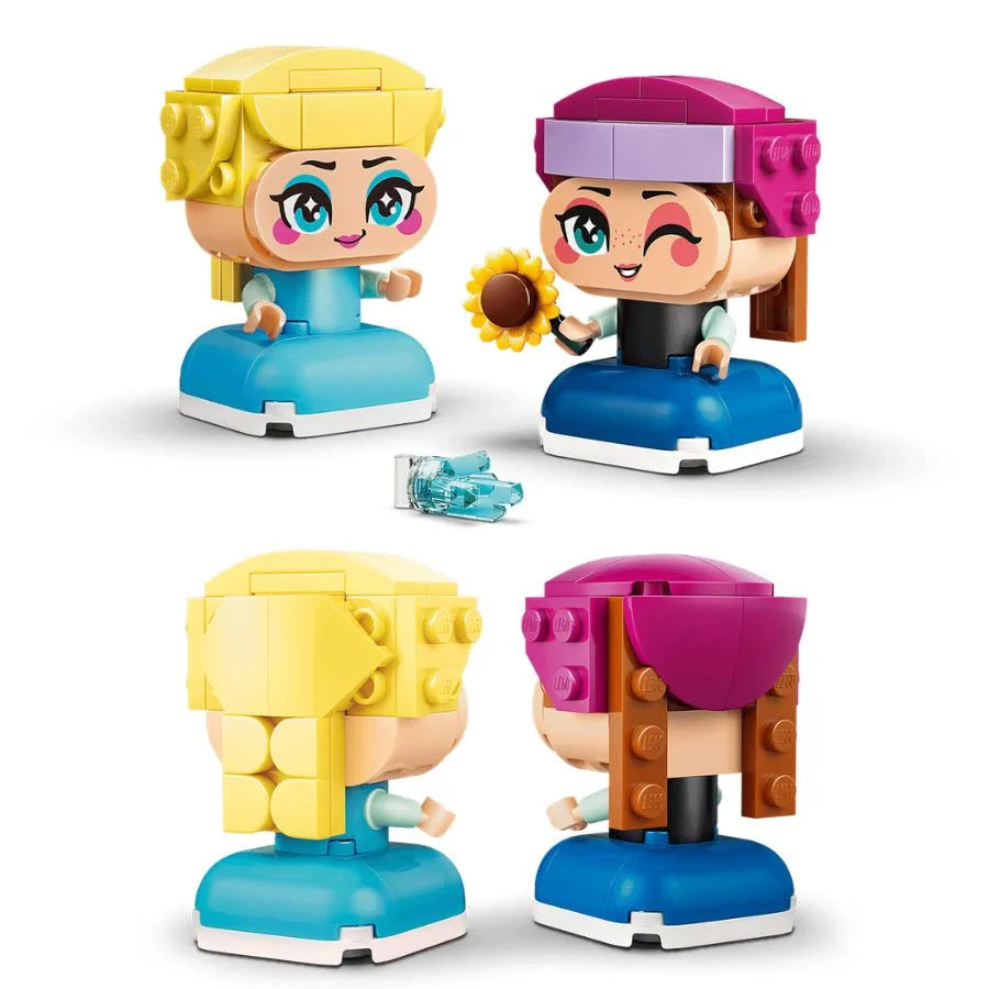 LEGO Mini Anna e Elsa – LEGO Disney 43284 | 14cm x 4,5cm x 12cm