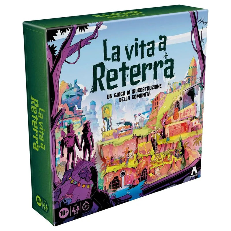 Life in Reterra – Gioco da Tavolo di Strategia - Versione Italiana - Avalon Hill | 27cm x 7cm x 27cm