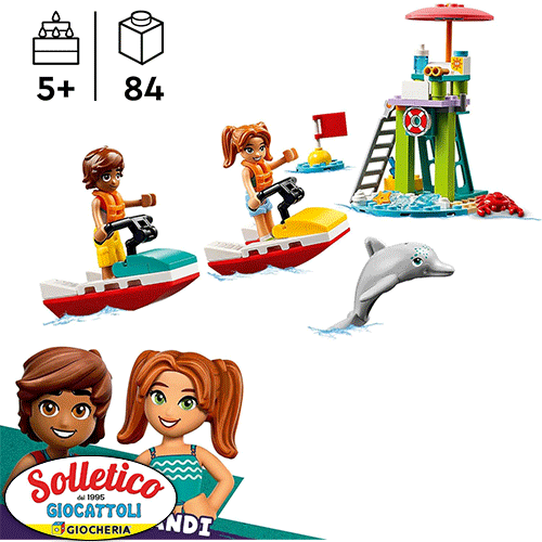LEGO Friends - Moto D'Acqua (42623): Avventure in Spiaggia per Bambini!