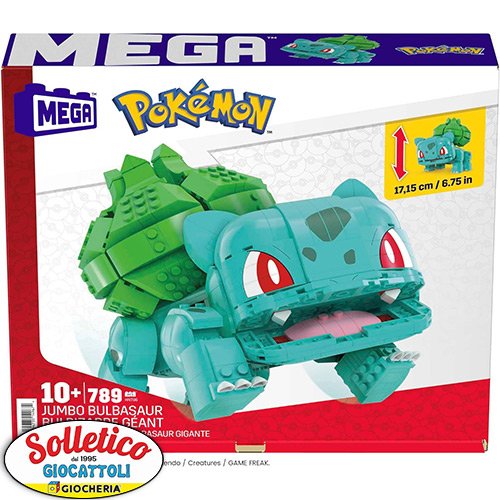 Mega / Pokémon - Jumbo Bulbasaur: Costruisci il tuo Pokémon preferito!