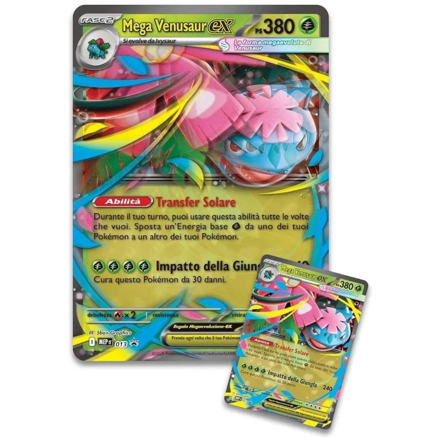 Mega Venusaur ex Premium Collection - Pokémon TCG | 38,5cm x 4cm x 23cm