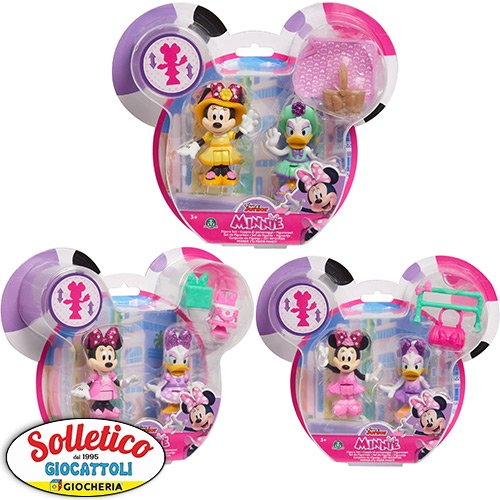 Minnie Coppia di Personaggi: Divertimento Assicurato con Minnie Mouse!