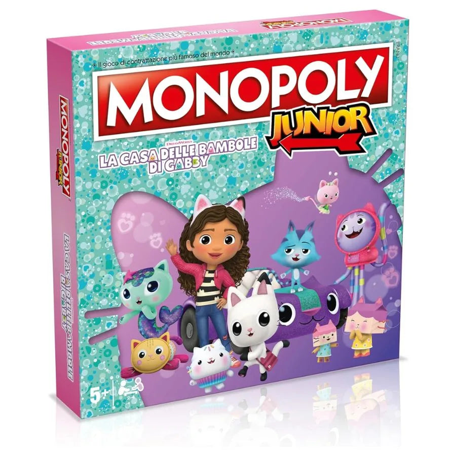 Monopoly Junior Gabby's Doll House - Winning Moves | 27cm x 4cm x 27cm
